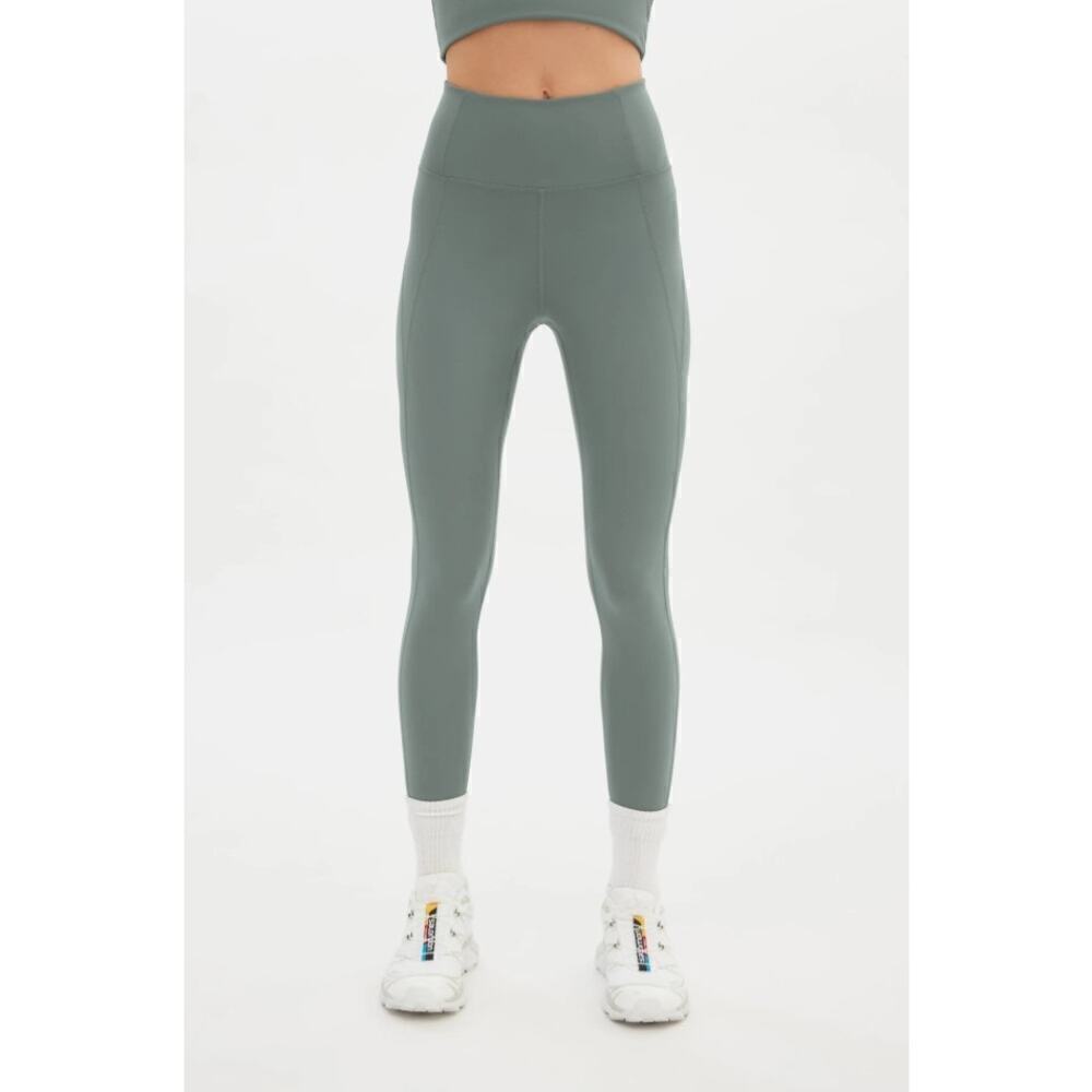 Girlfriend Collective Misty Sage Compressive High-Rise Legging